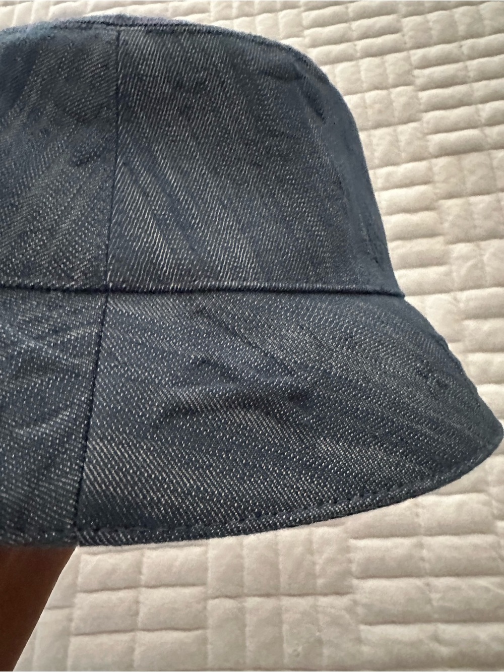 Louis Vuitton Blue Denim Monogram Bucket Hat